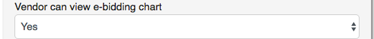 17. Vendor can view E-bidding chart