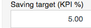 21. Saving KPI